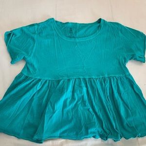 We the Free teal top